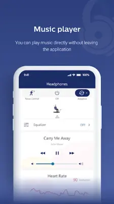 Philips Headphones android App screenshot 1